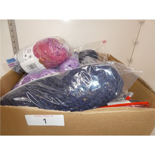 assorted yarn