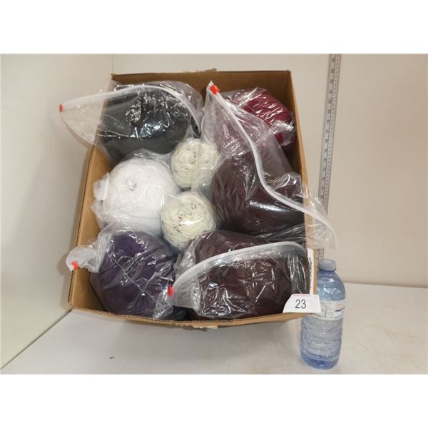 assorted yarn