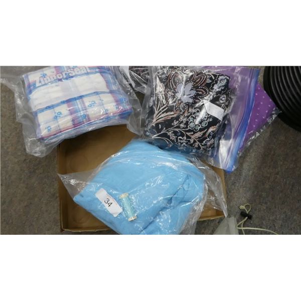 assorted fabric