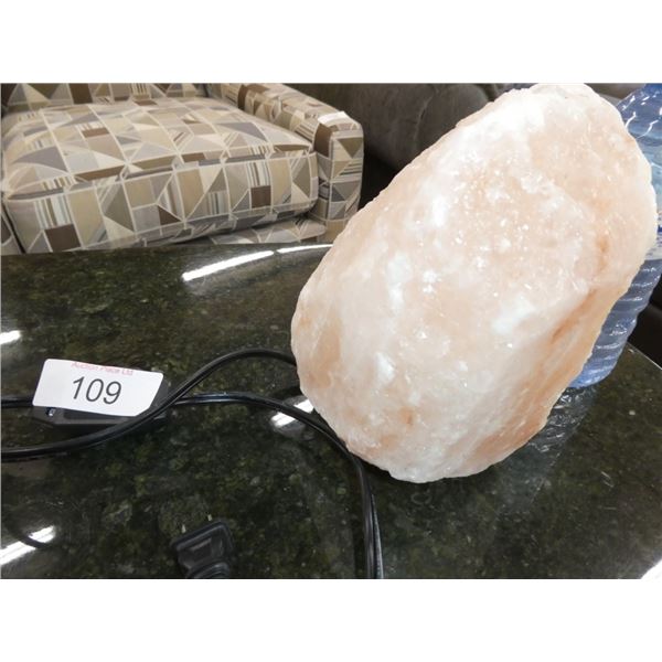 rock salt lamp