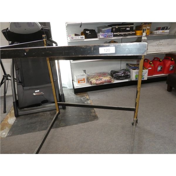 Metal rolling cart
