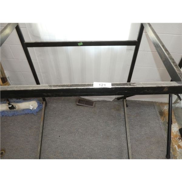 Metal rolling cart