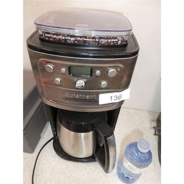 Cuisinart fully automatic burr grind & brew coffee