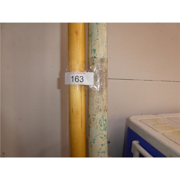 wooden oars