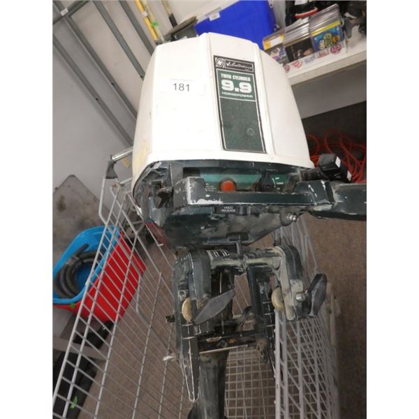 twin cylinder 9.9 hp boat motor