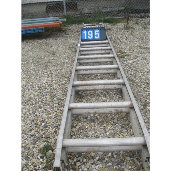 12' Alum ext ladder