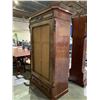 Image 2 : ANTIQUE CIRCA 1880'S LOCKING WARDROBE WITH KEY 44"X21"X81"