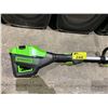 Image 2 : GREENWORKS PRO 80V CORDLESS WEED WHACKER (NO BLADE GUARD, NO BATTERY, NO CHARGER)