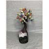 Image 2 : CHAKRA BONSAI TREE ON AMETHYST BASE (BRASIL) RETAIL $1,800 APPROX 11"