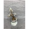 Image 2 : SMALL ROSE QUARTZ TREE ON AMETHYST BASE (BRAZIL) RETAIL $389 APPROX 5"