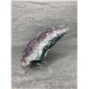 Image 2 : ROUGH SPECIMEN AMETHYST ON STAND RETAIL $1189.51 APPROX 7"