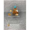 Image 2 : TIGER EYE GRID ORGONITE PYRAMID RETAIL $898