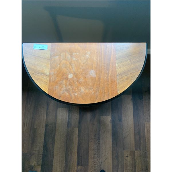 Half Moon Table 24L x 24D x24H