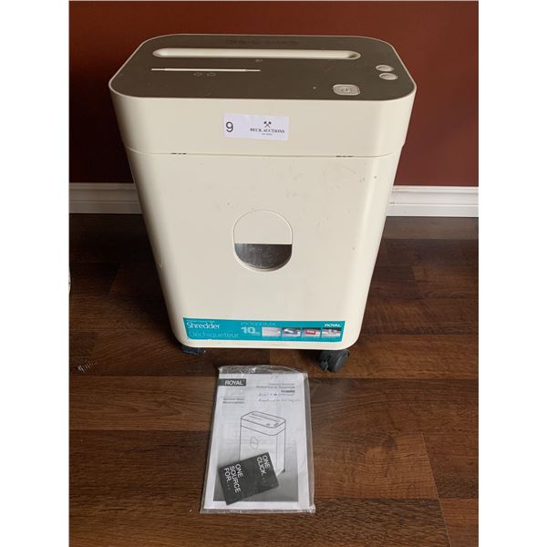 Royal Crosscut Shredder Model PX1000MX