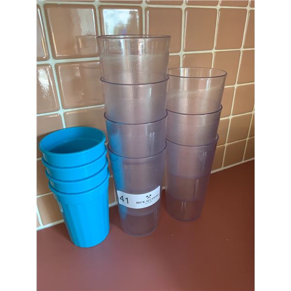Assorted Plastic Cups
