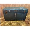 Image 1 : Metal Trunk w/ Contents 33W x 18L x20H