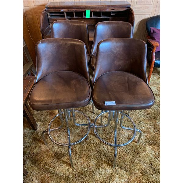 Set of 4 Vintage Bar Stools