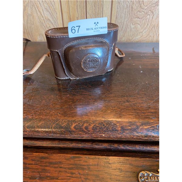 Vintage Strato - 35 Camera w/ Leather Case