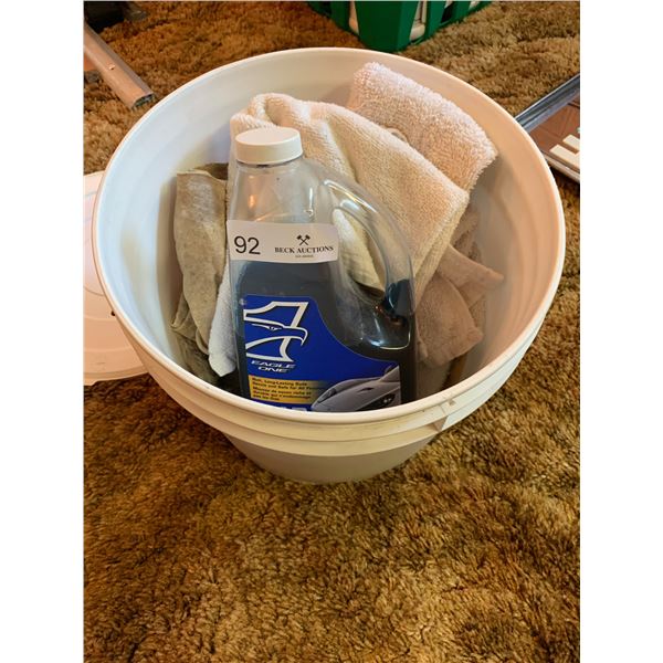 Assorted Car Washing Items