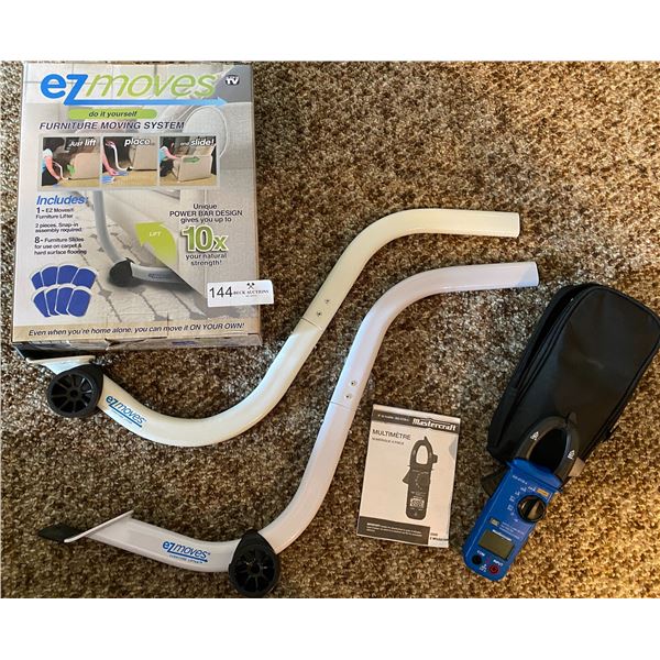 EZ Moves Furniture Moving System and Mastercraft Multimeter Model:052-0729-4