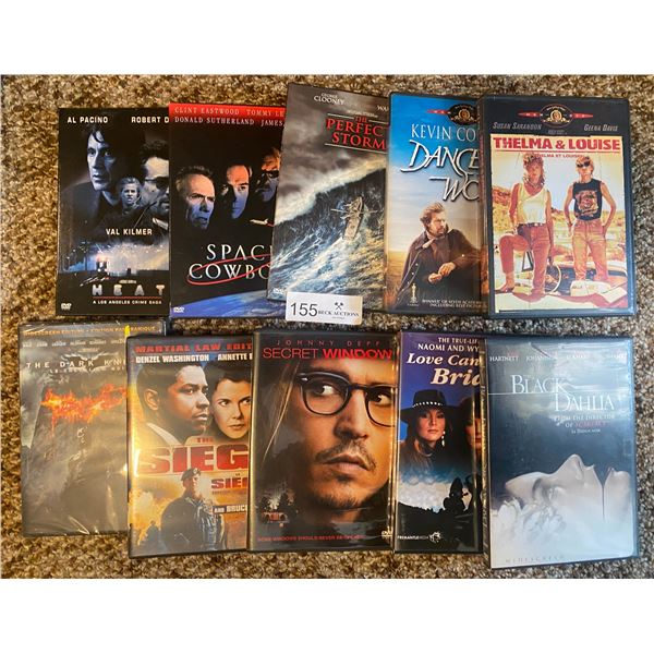 Lot of Assorted DVD's Approx 10pcs