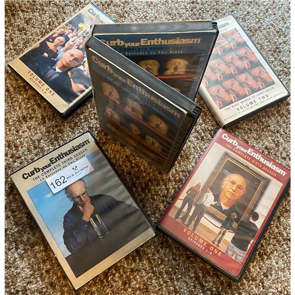 Collection of Curb Your Enthusiasm DVD's