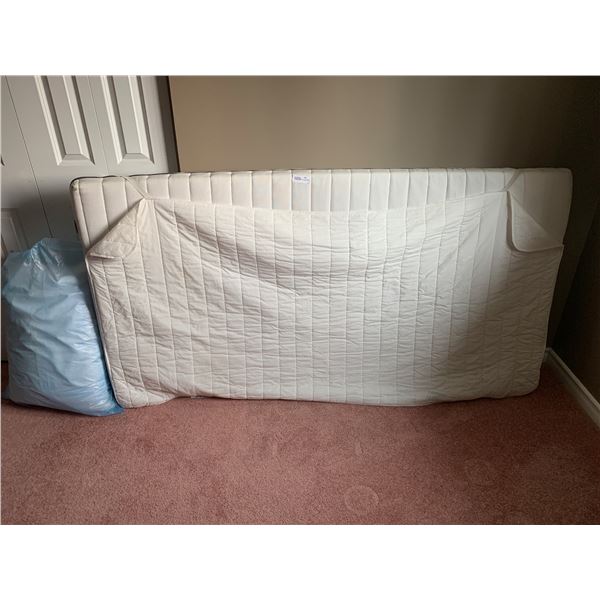 Ikea Sultan Single Foam Mattress Pad and Pillows 79L x 39W