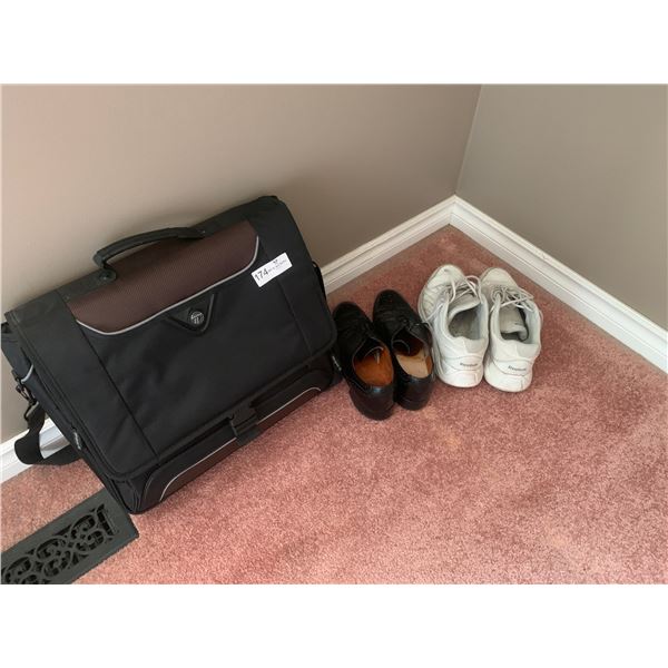 Targus Laptop Bag and Mens Shoes Size 8.5