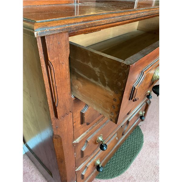 Vintage 4 Drawer Dresser 42H x 49W x 19D