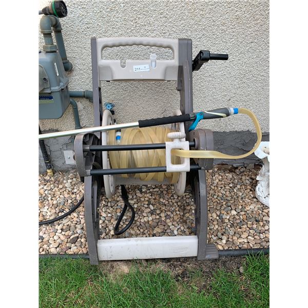 Garden Hose, Reel and Accessories