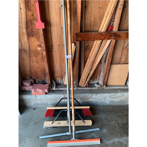 Push Brooms and Squeegee's