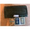 Image 1 : Vintage Crib Board and Playing Cards