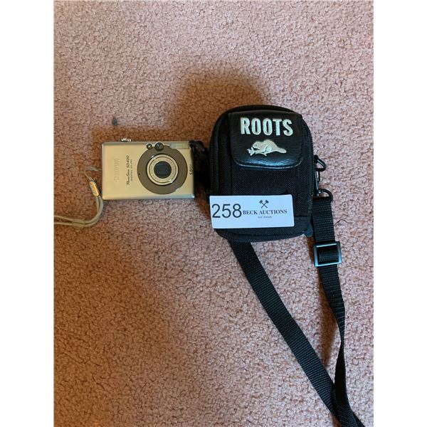 Canon Powershot SD 5MP Digital Camera and Bag