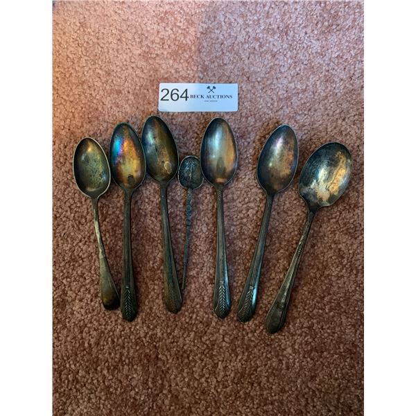 Collection of Silver Spoons Approx 7pcs