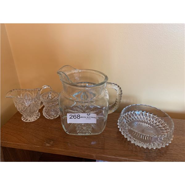 Assorted Cut Glass