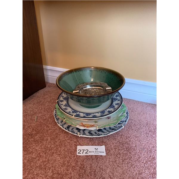 Assorted Collectible Plates and Bowl