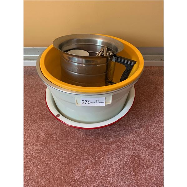 Assorted Canning Bowls and Nutcrackers