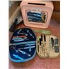 Image 1 : Vintage Manicure Sets, Mirror & More
