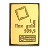 Image 1 : 1 gram Gold Bar - Valcambi .9999 Purity