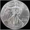 Image 3 : LOT 10 AMERICAN EAGLE 1 OZ SILVER DOLLAR COINS