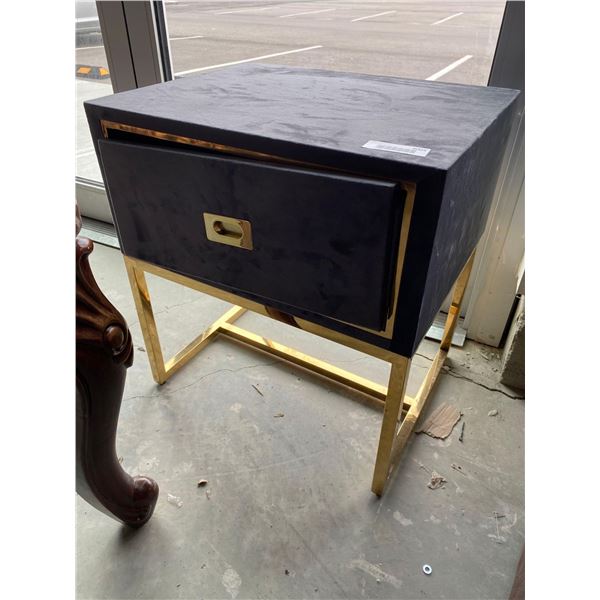 Suede Storage Box (See Photo For Damage)