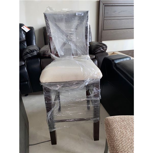 Tall Upholstered Bar Chair