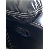 Image 3 : Black Leather Mechanical Recliner