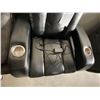 Image 2 : Black Leather Power Theater Recliner With Cup Holders and USB Port