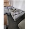 Image 5 : NEW L Shaped Sectional Sofa Set With Ottoman and Storage Console ( 6 pcs modular set)