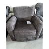 Image 1 : BEST Single Gray Microfiber Upholstered Chair