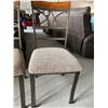 Image 3 : Lot Of 2 Upholstered Dining Room Chairs