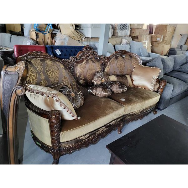 Decorative Love Seat With Pillows