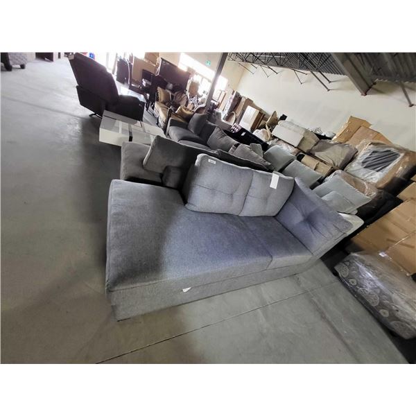 Upholstered Chaise Lounge Sofa