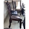 Image 3 : Kitchen Chair With Leather Seat